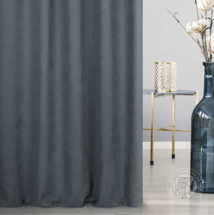 Záves KEEP tmavosivá