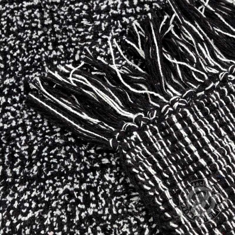 Predložka do kúpelne LANA čierna melírovaná