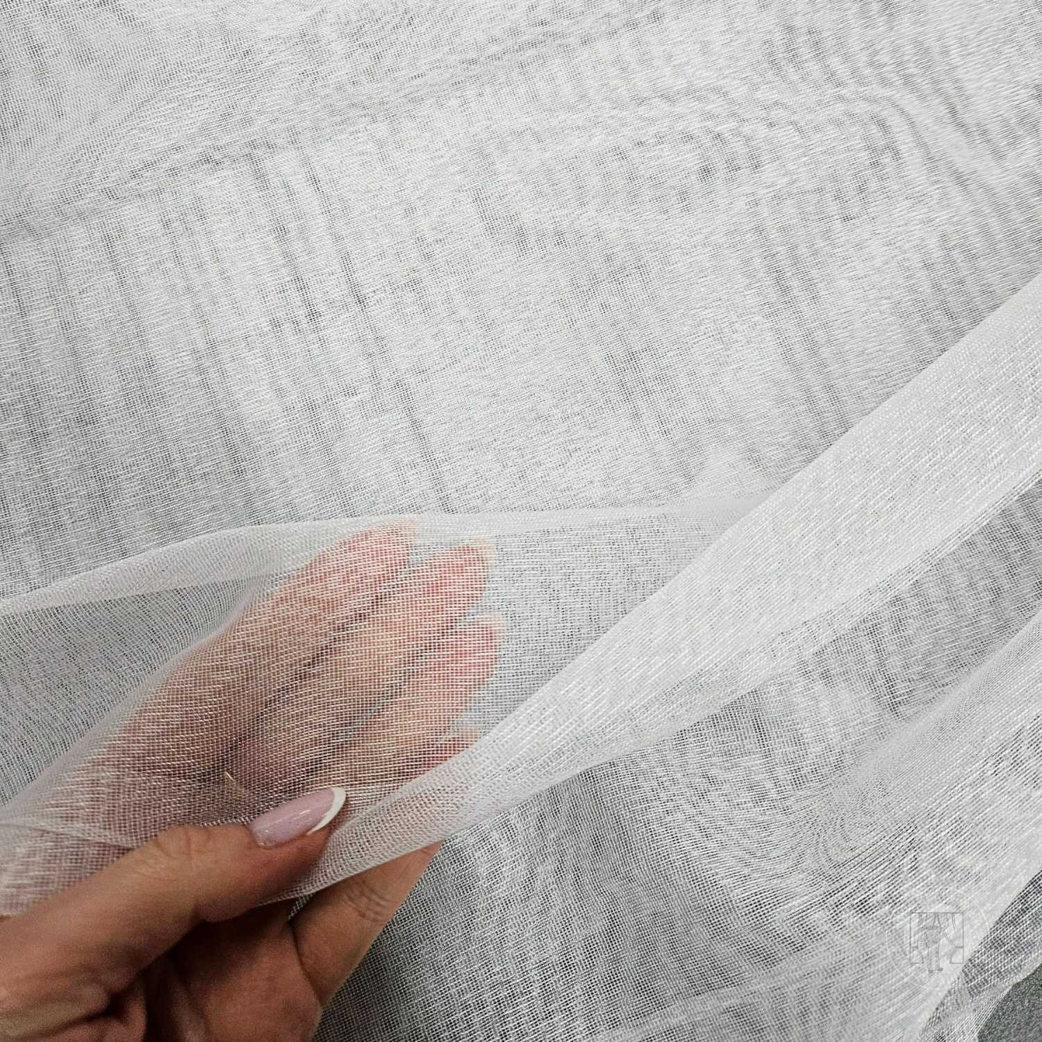 Záclona metráž DORA 01 biela