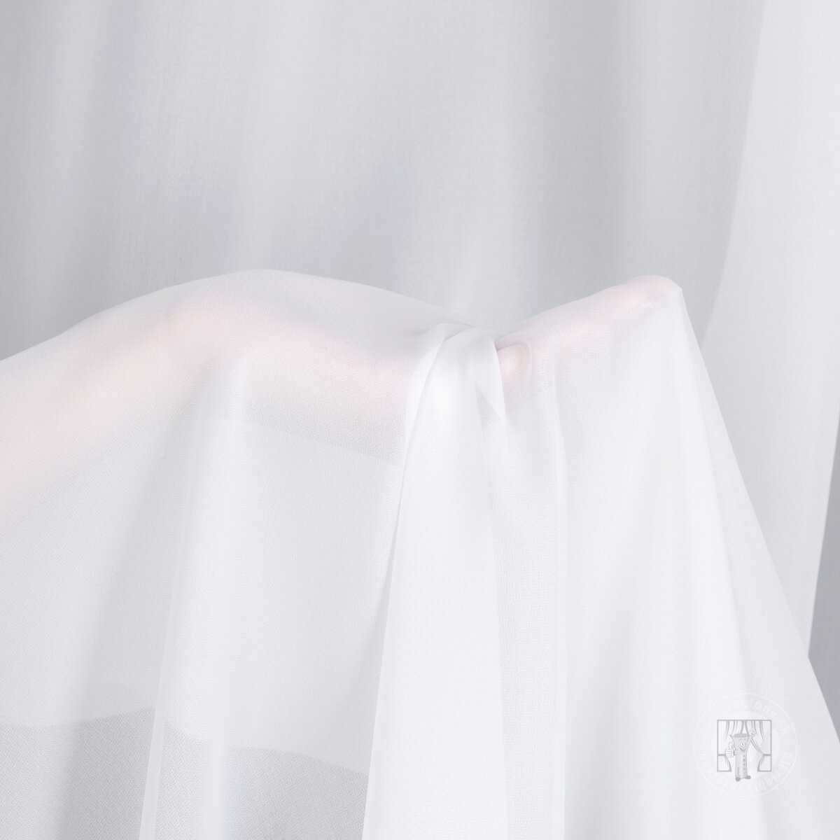 Záclona metráž ELODI biela