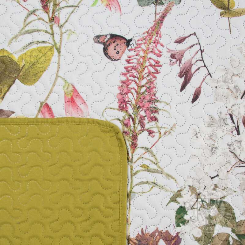 Zamatový prehoz na posteľ ROSA 170x210 cm