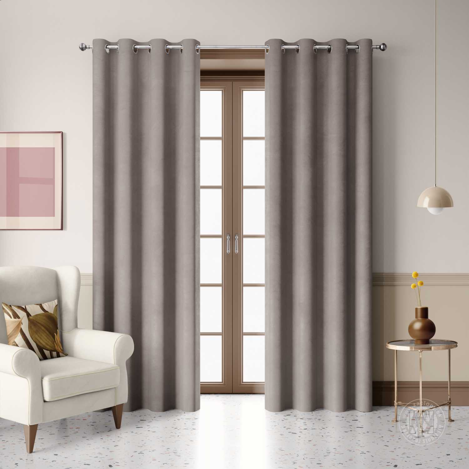 Záves DIMOUT FERO 13 sivobéžový