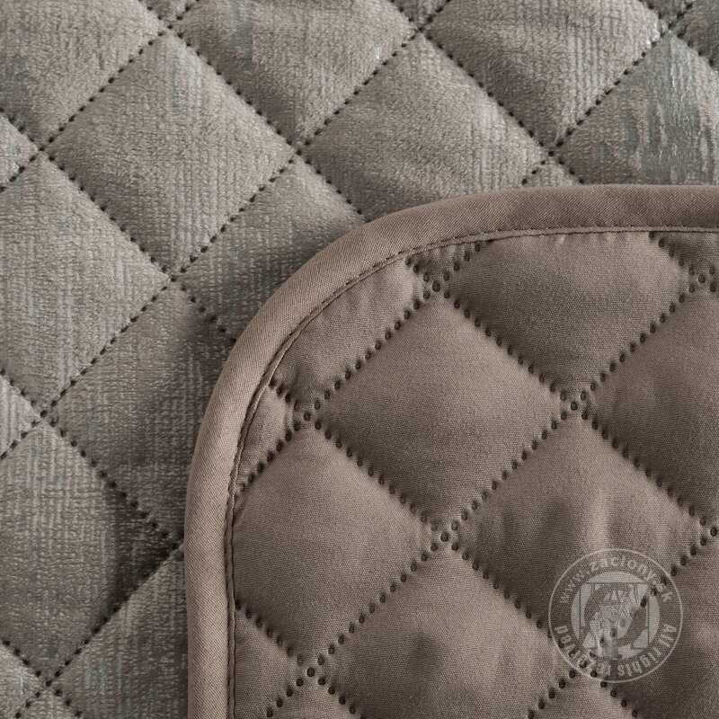 Prehoz na posteľ BLINK3 170x210cm béžová/strieborná