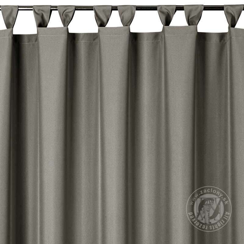 Záves na terasu GARDEN na pútkach 155x240 cm cappuccino