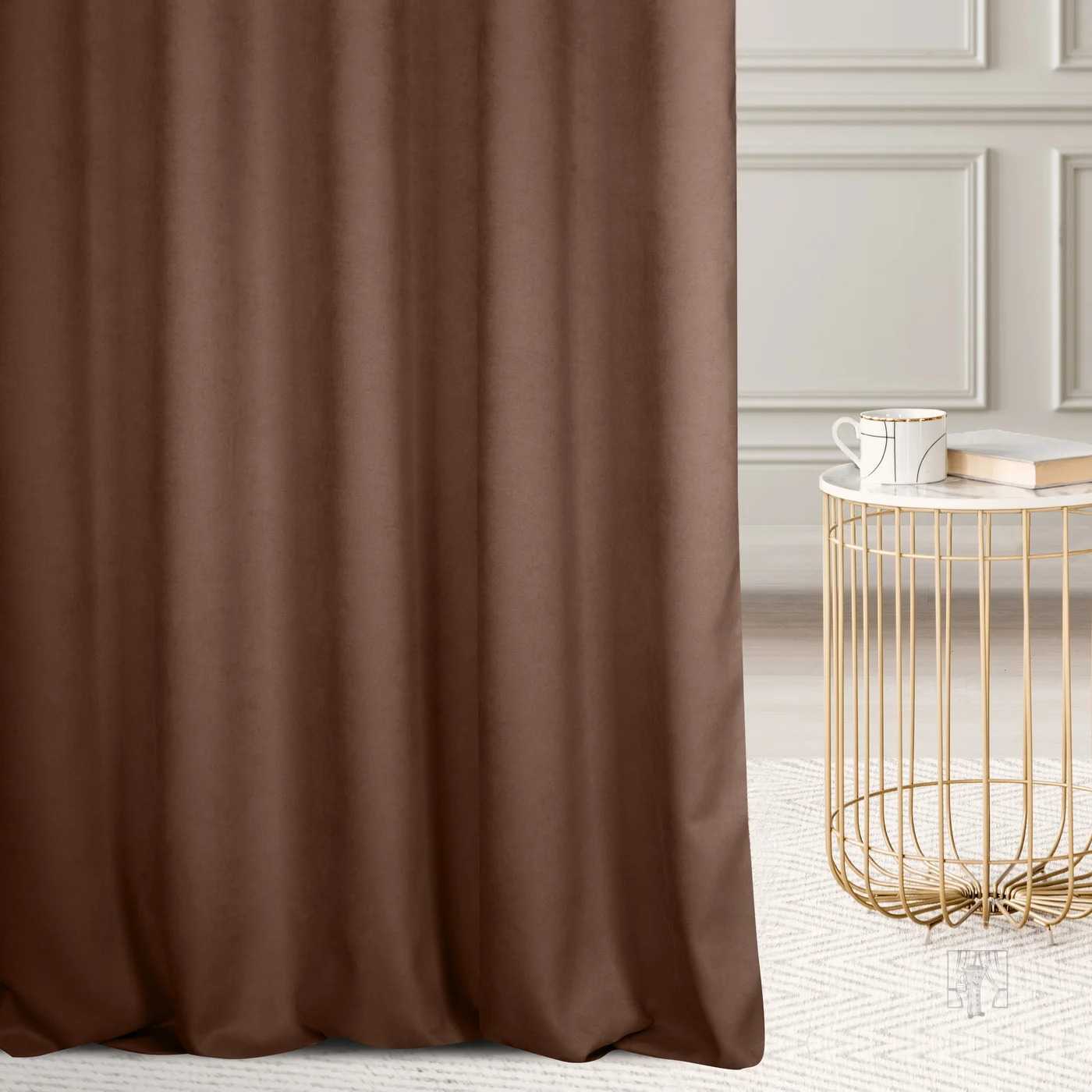 Záves 1403/320 čokoládový