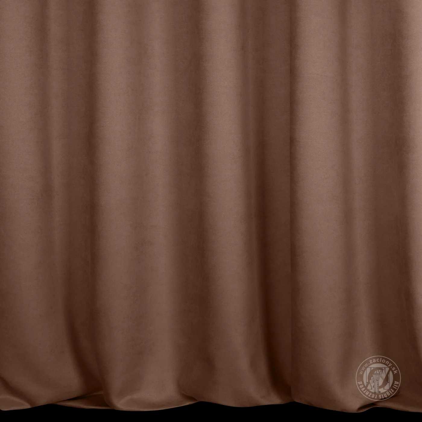 Záves 1403/320 čokoládový