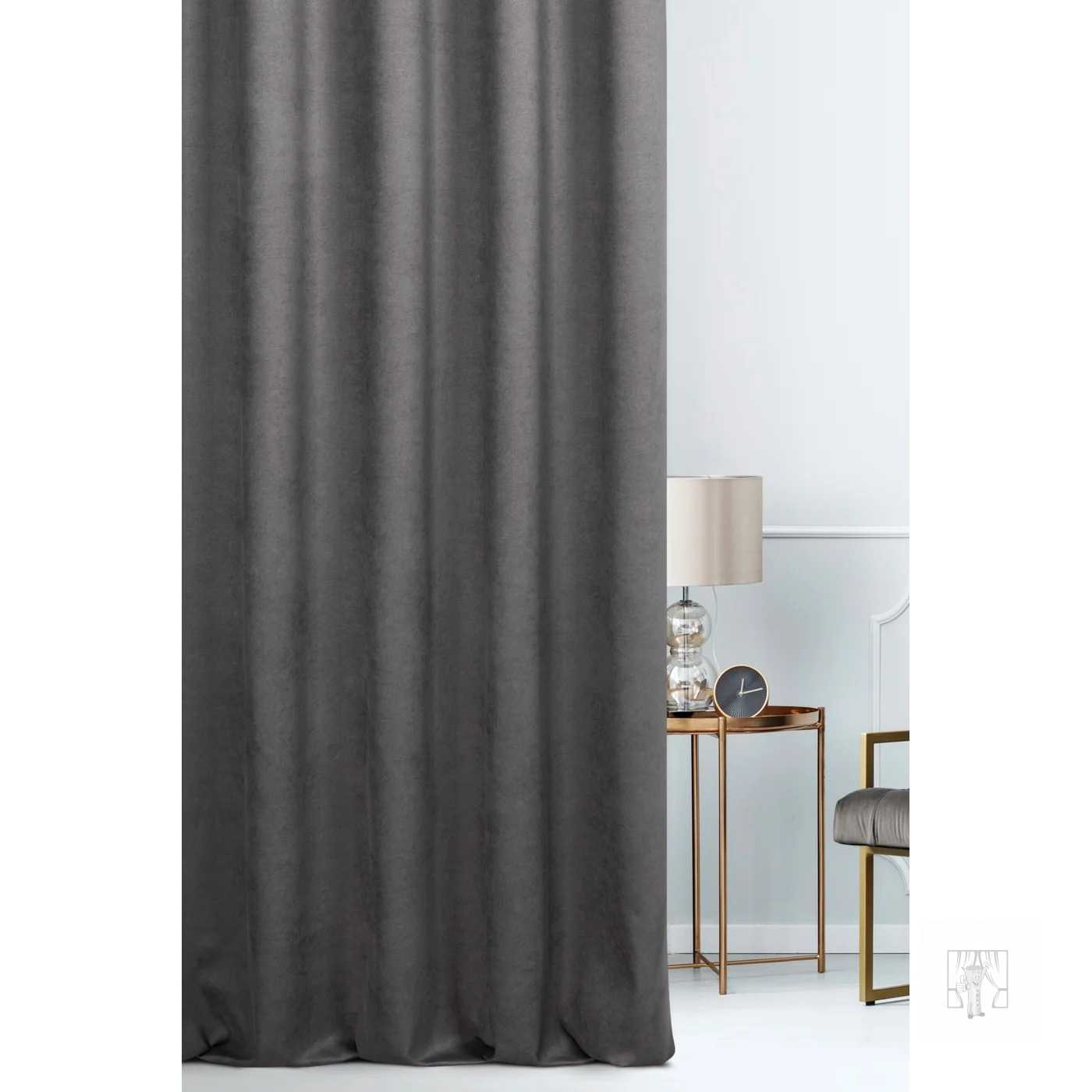 Záves 1403/320 sivý