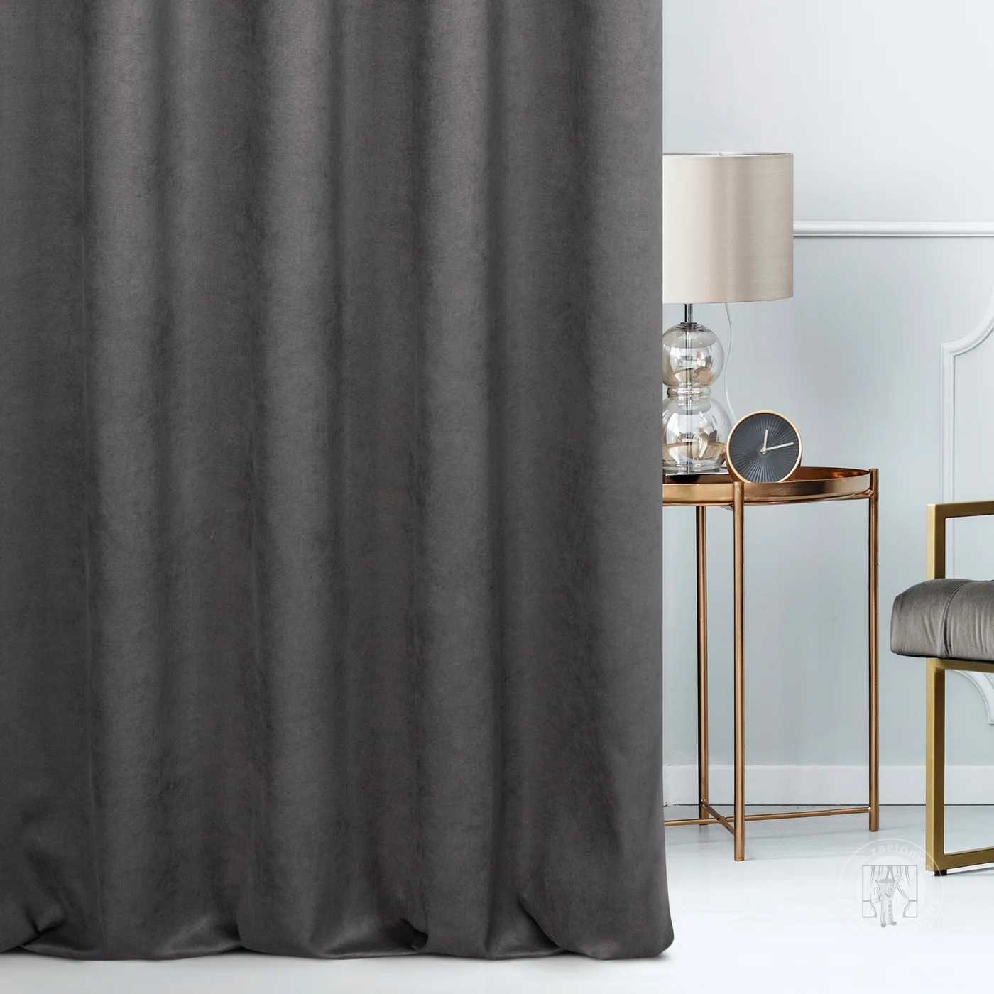 Záves 1403/320 sivý