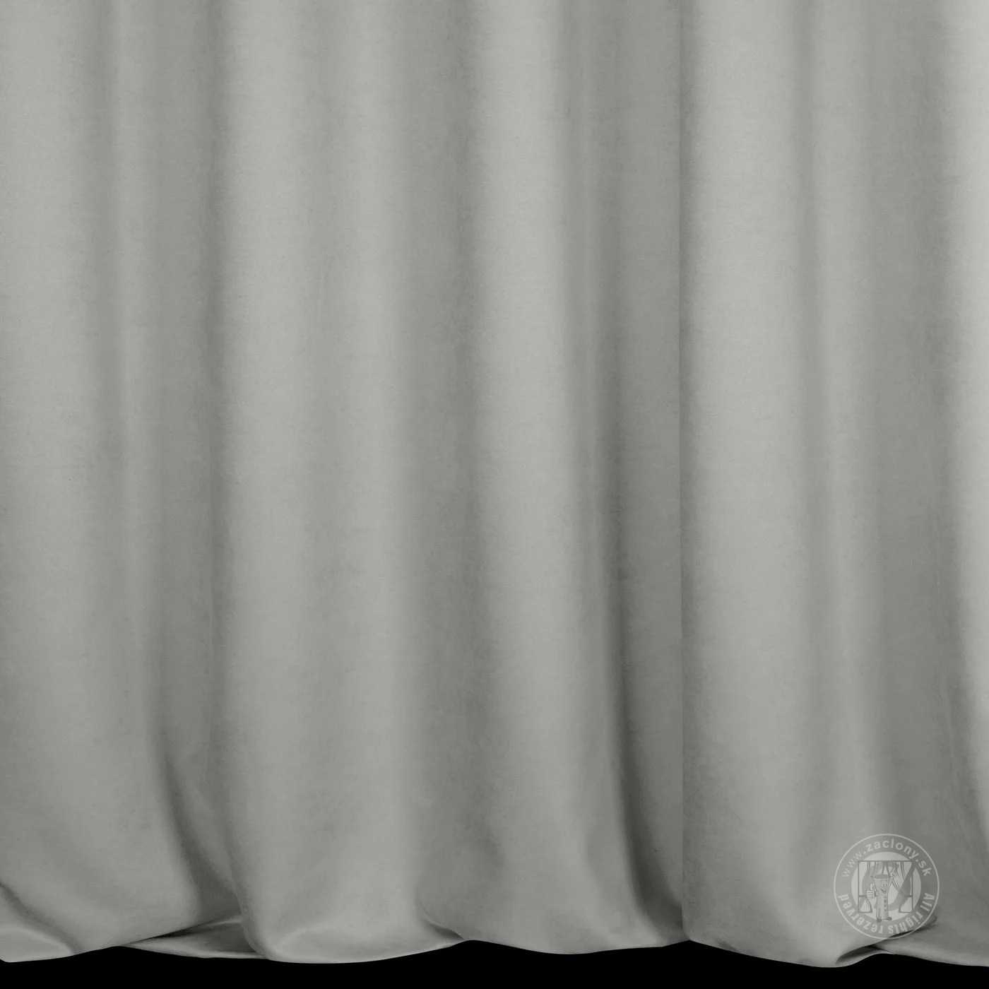 Záves 1403/320 svetlý strieborný