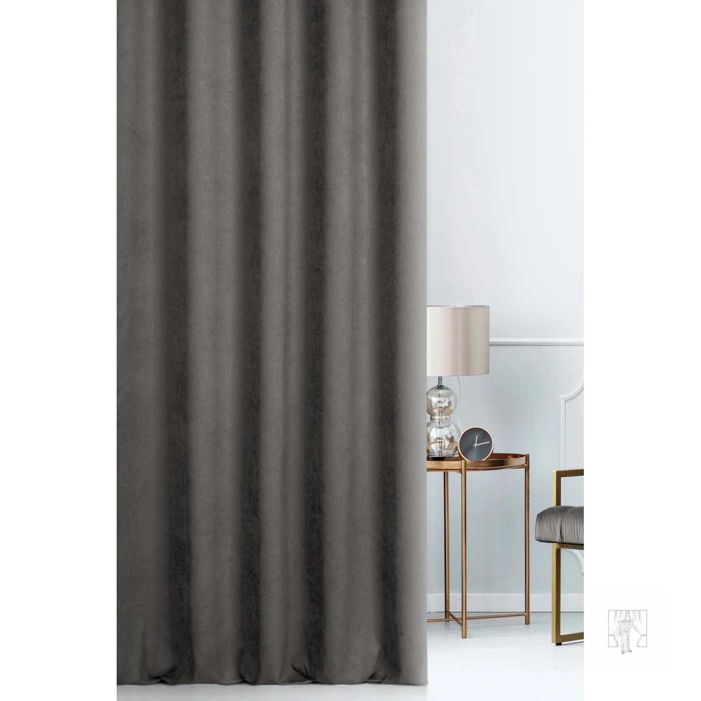 Záves 1403/320 popolavý