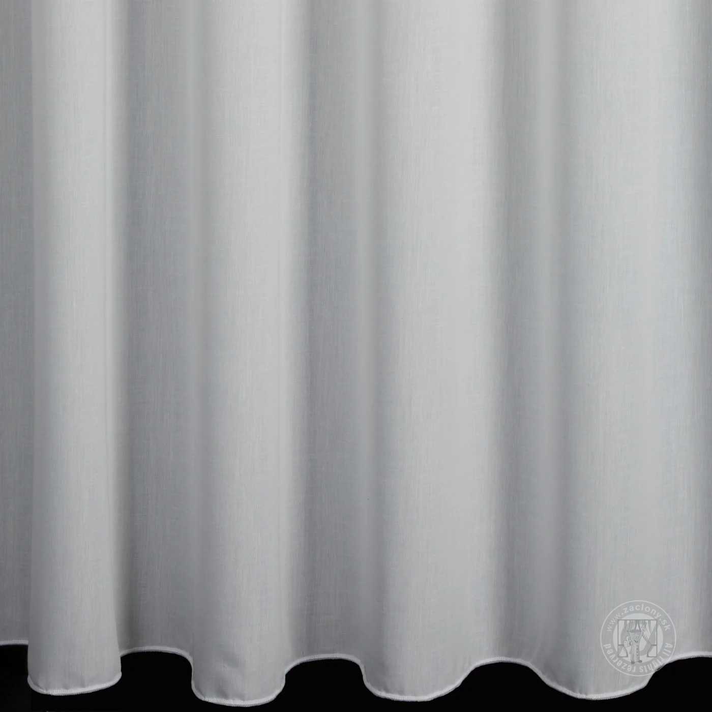 Záclona metráž BAMBOO biela s antibakteriálnou úpravou
