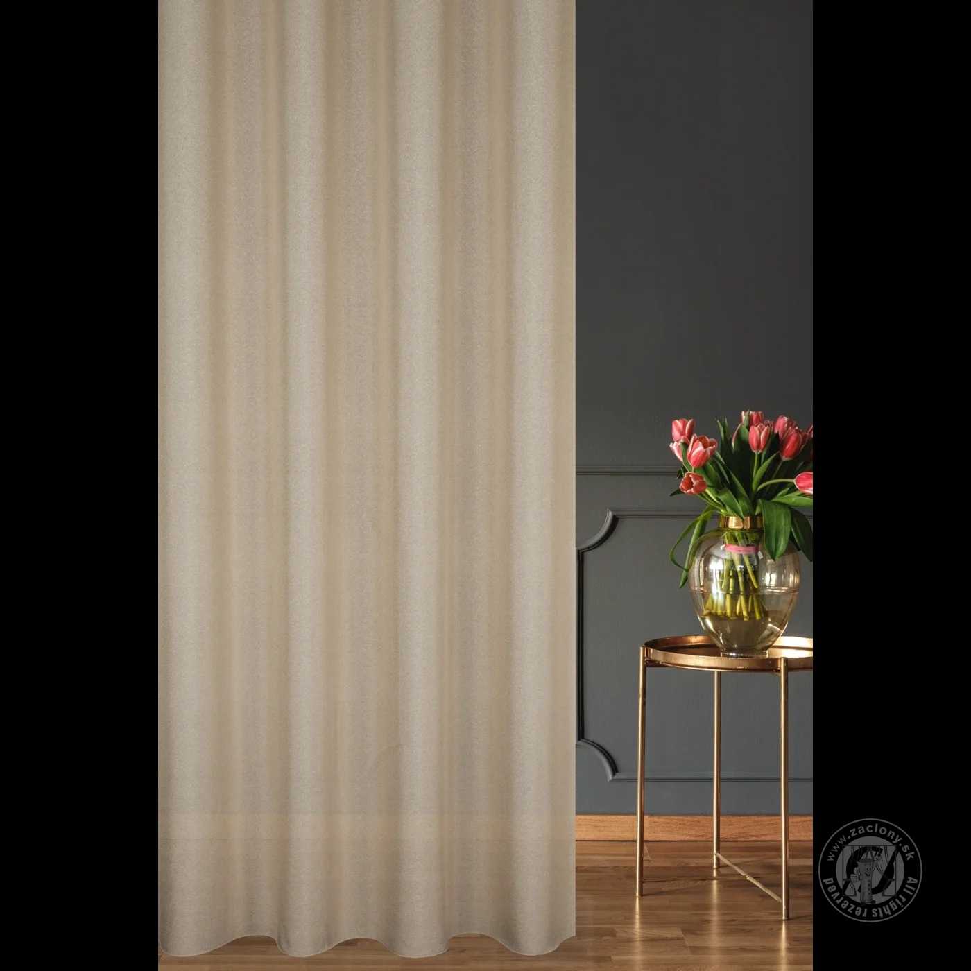 Záclona/Záves E17/8 ITALISSIMA béžová, 315cm