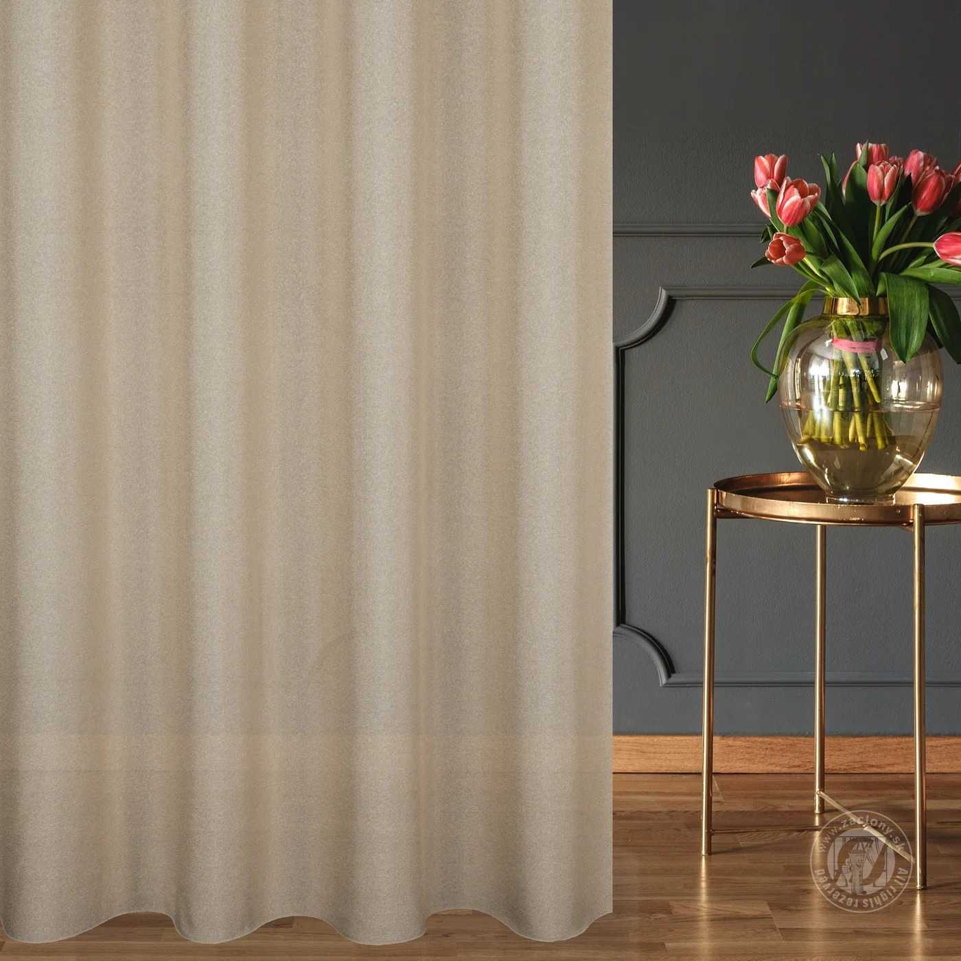 Záclona/Záves E17/8 ITALISSIMA béžová, 315cm