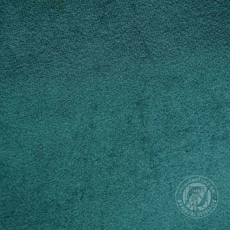 Záves ROSA na krúžkoch tmavý tyrkysový 140x250cm