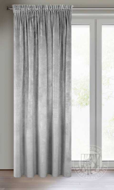 Záves VILLA na páske oceľový 140x270cm