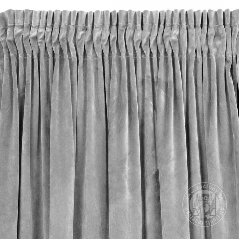 Záves VILLA na páske oceľový 140x270cm