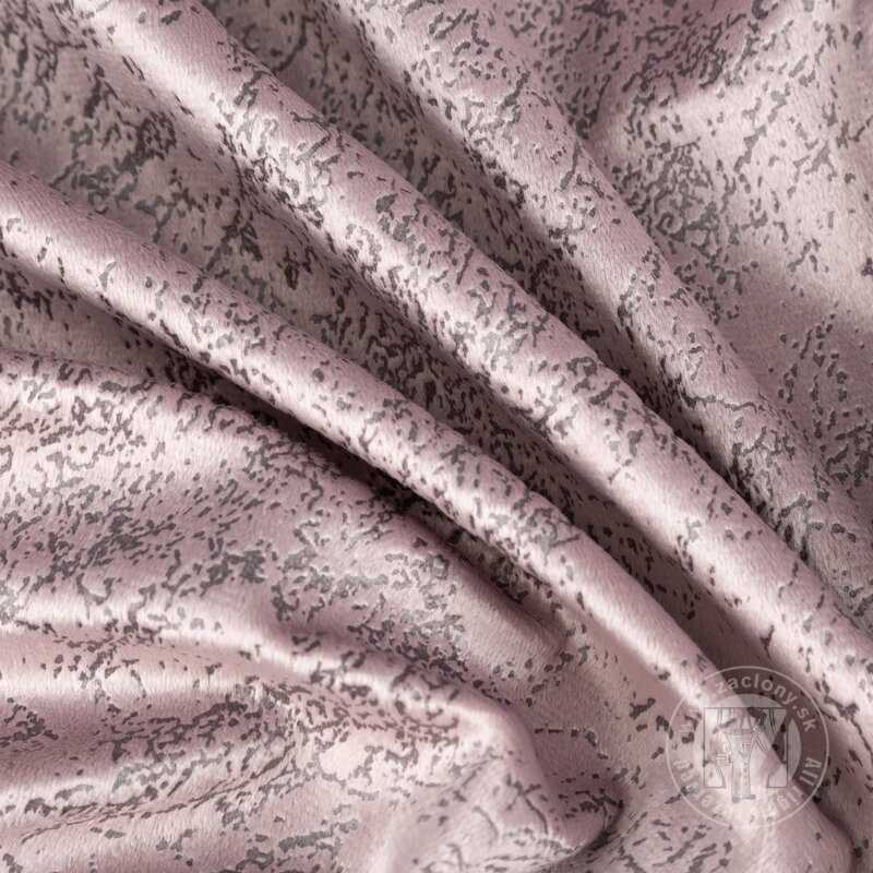 Záves RIVA na páske ružový 140x270cm