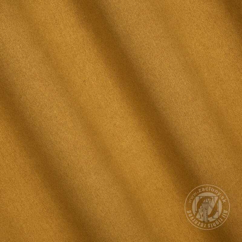 Zatemňovací záves CARLO na krúžkoch 135x250cm medový