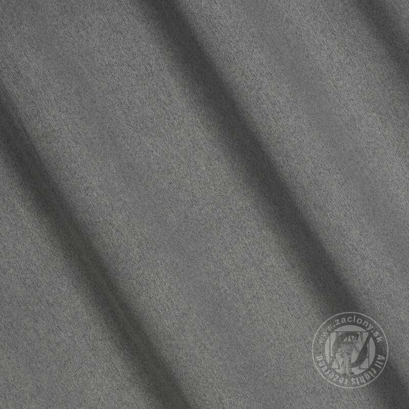 Zatemňovací záves CARLO na krúžkoch 135x250cm popolavý