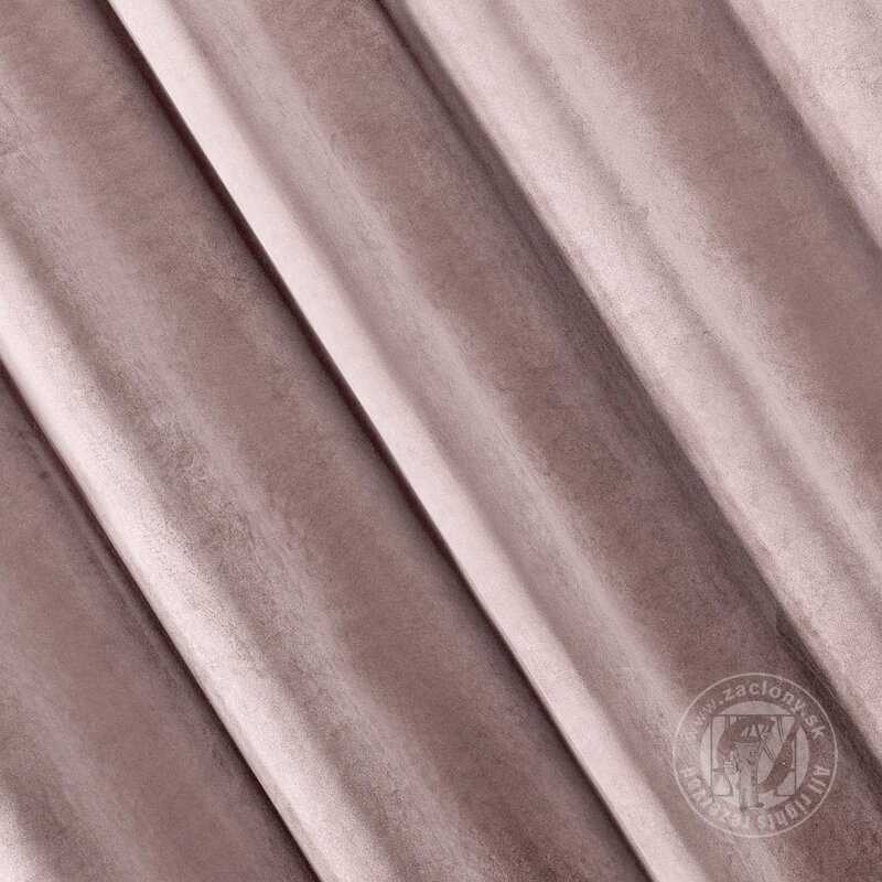 Záves VILLA na páske púdrový 140x270cm