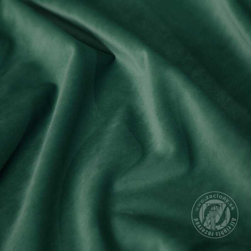 Záves VILLA na páske tmavozelený 140x270cm