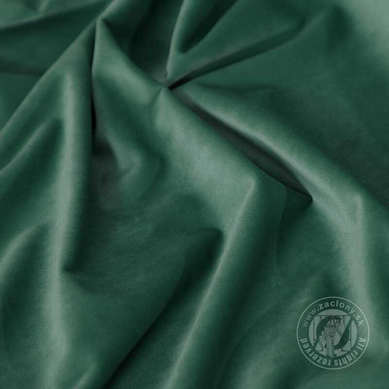 Záves VILLA na páske tmavozelený 140x270cm