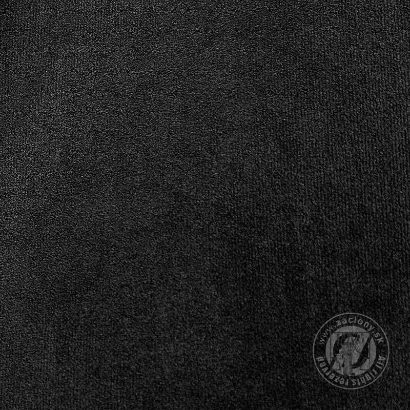 Záves VILLA na krúžkoch čierny 140x250cm