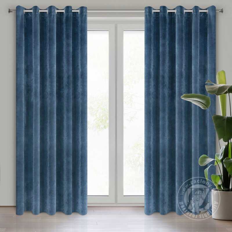 Záves VILLA na krúžkoch granátový 140x250cm