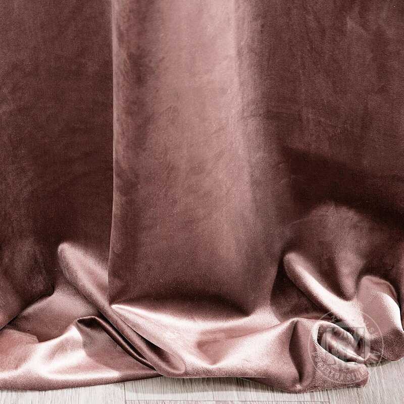 Záves VILLA na krúžkoch staroružový 140x250cm