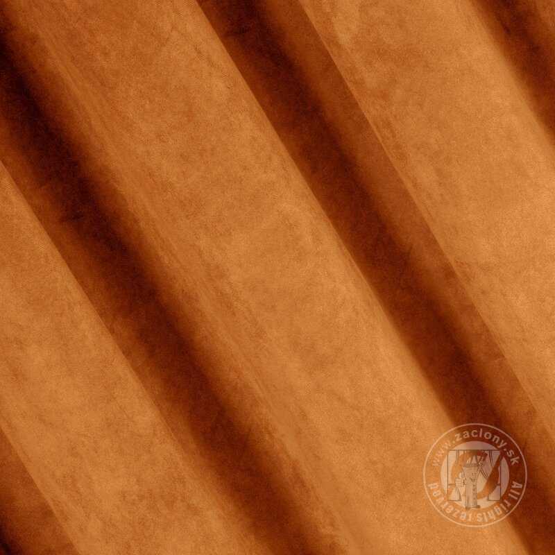 Záves VILLA na páske tehlový 140x270cm