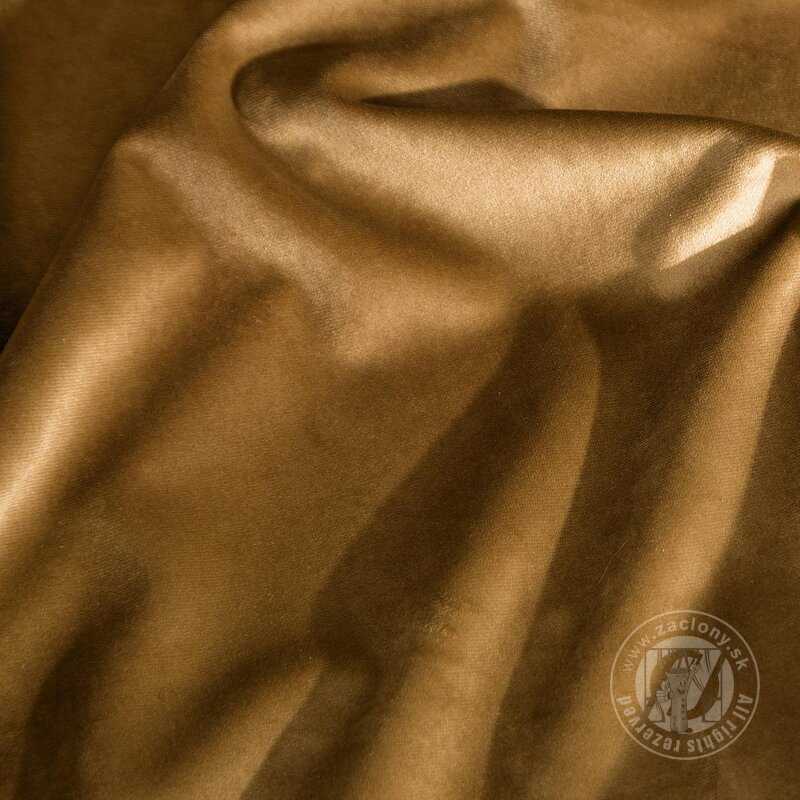 Záves VILLA na páske medový 140x270cm