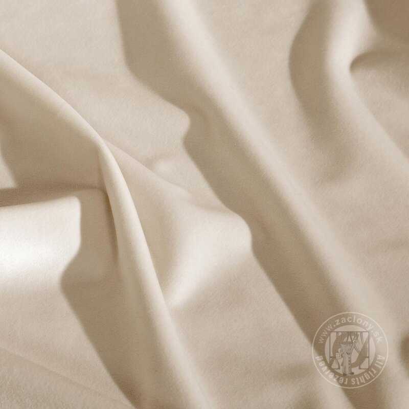 Záves VILLA na páske svetlý béžový 140x270cm