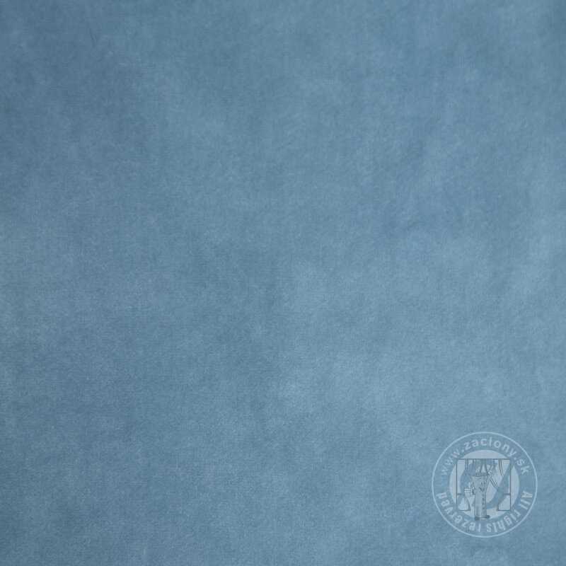 Záves VILLA na krúžkoch modrý 140x250cm