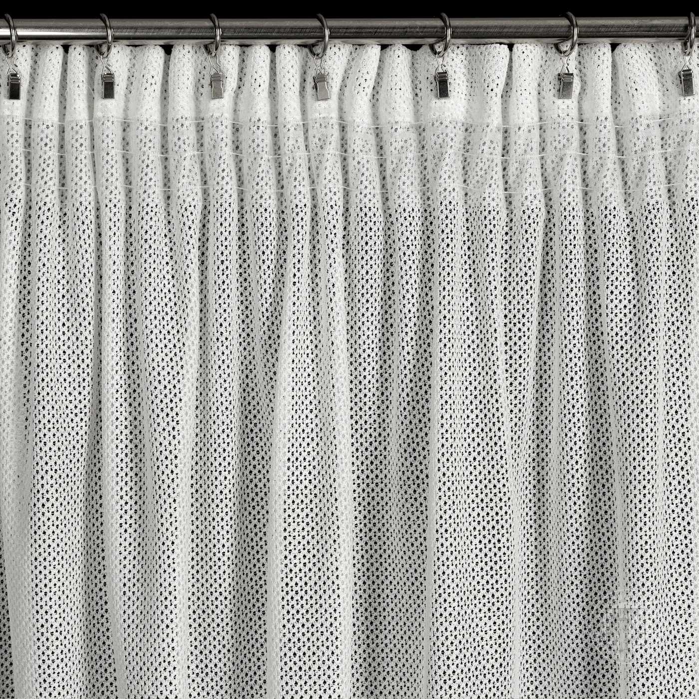 Záves ALEKSA na páske biely 140x270cm