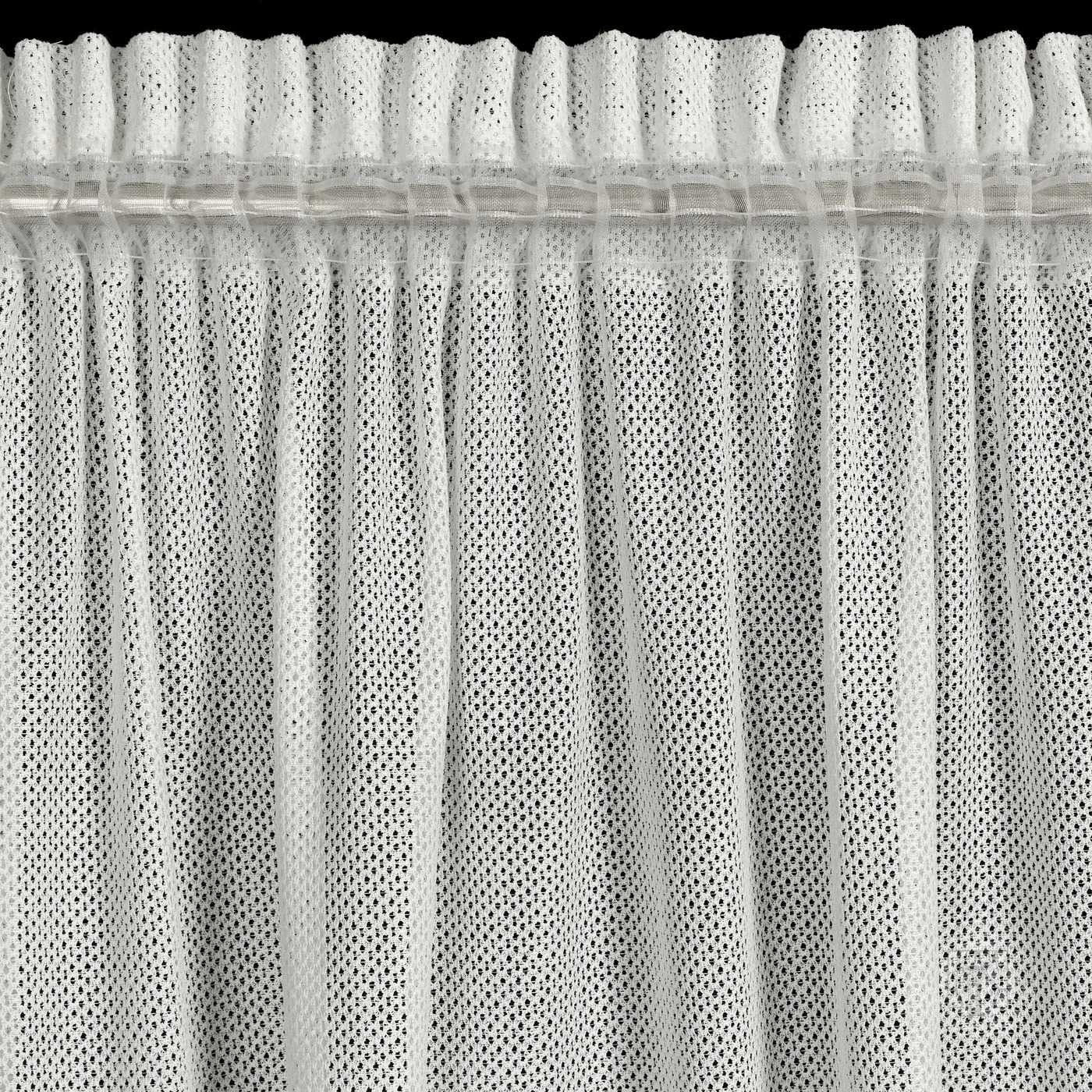 Záves ALEKSA na páske biely 140x270cm