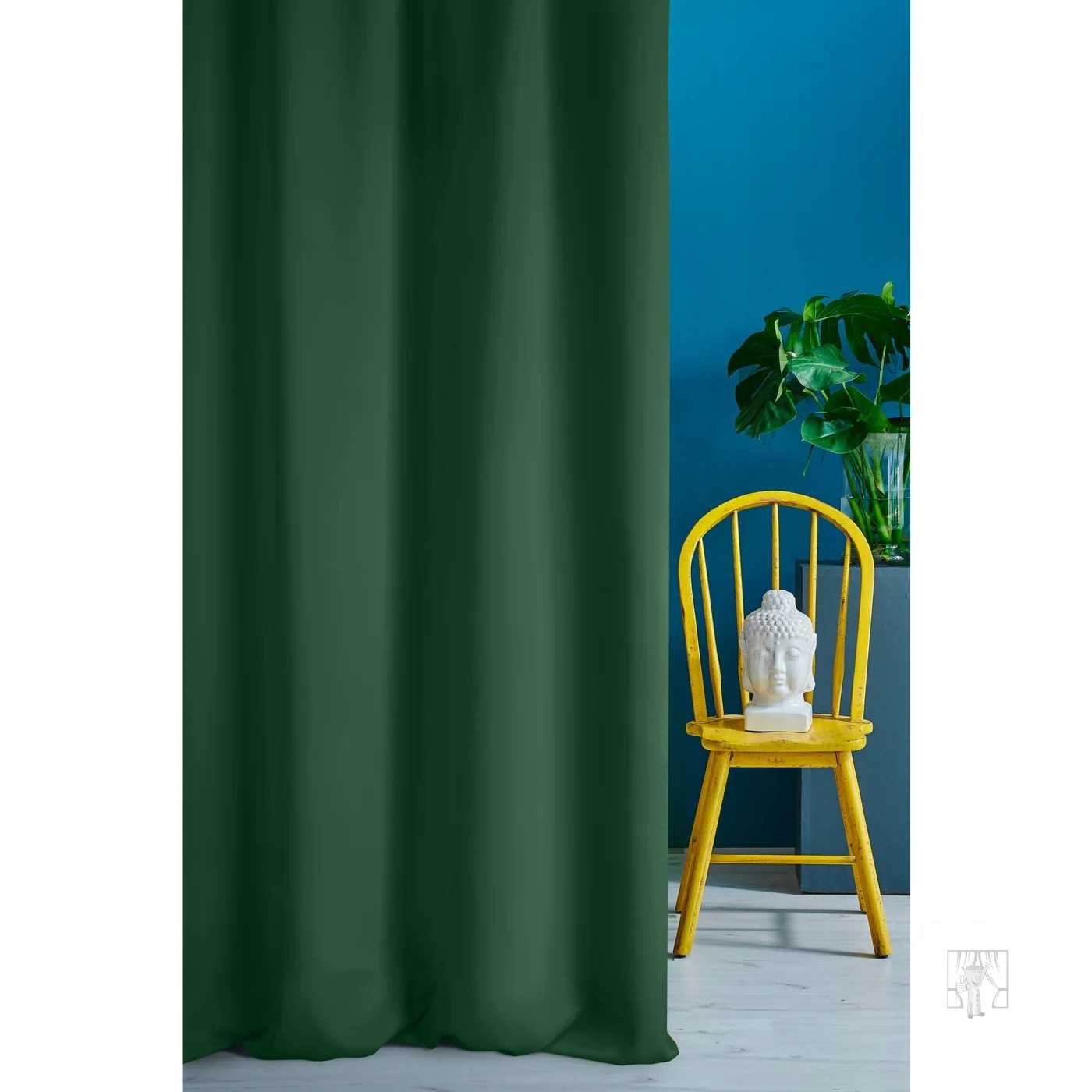 Záves BLACKOUT zelený