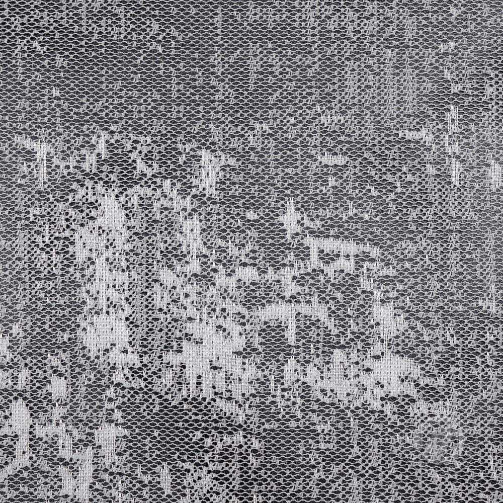 Záclona metráž 31133/101 biela