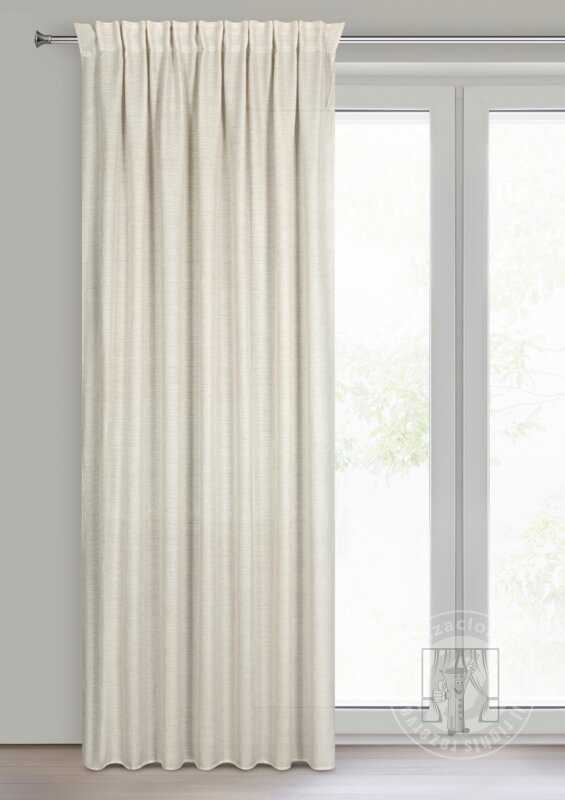 Záves ETNA na páske naturálny 140x270cm