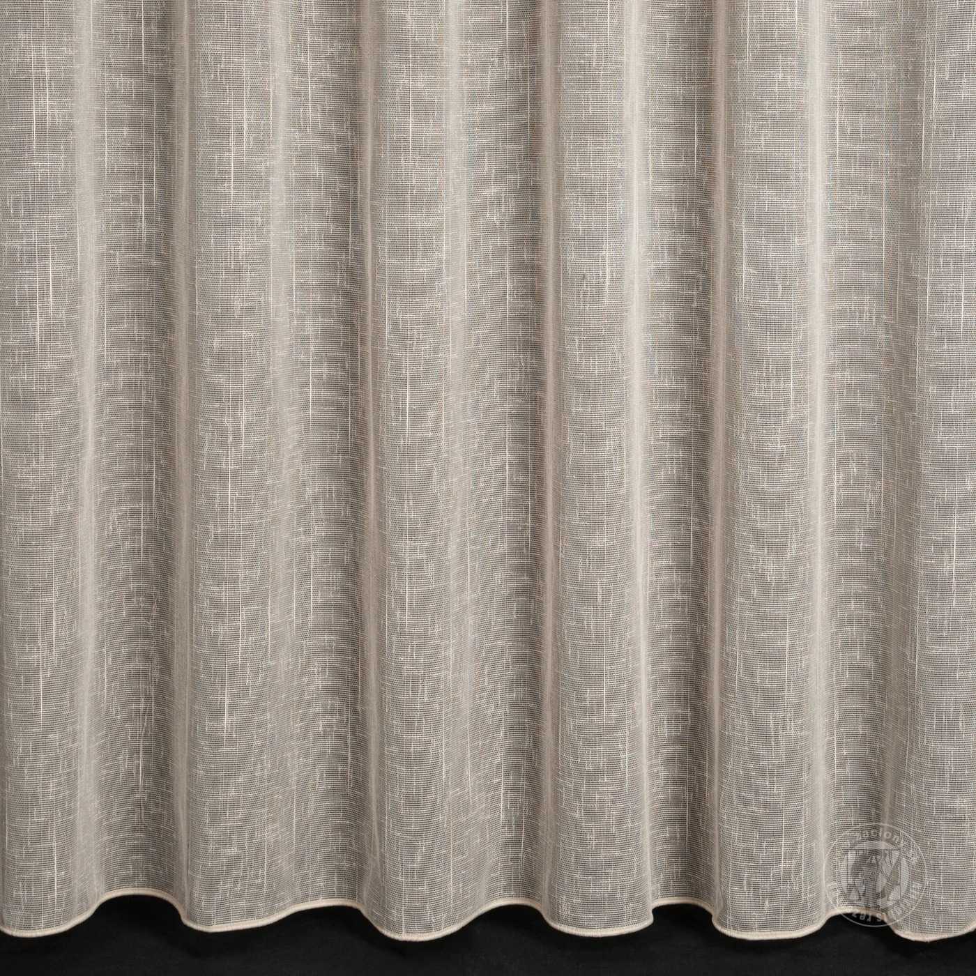 Záclona metráž NATUREL béžová