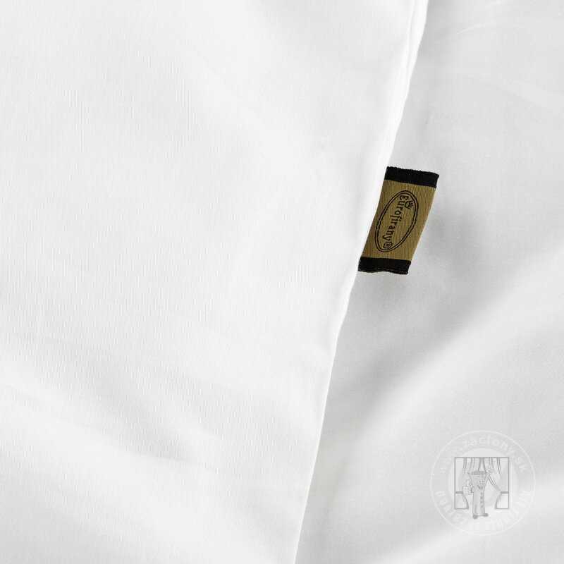 Posteľná bielizeň z bavlneného saténu NOVA3 140x200cm + 70x90cm, biela