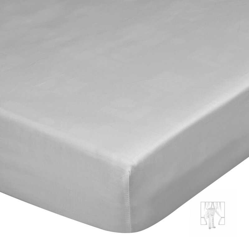 Plachta z bavlneného saténu NOVA3 100x200 cm strieborná