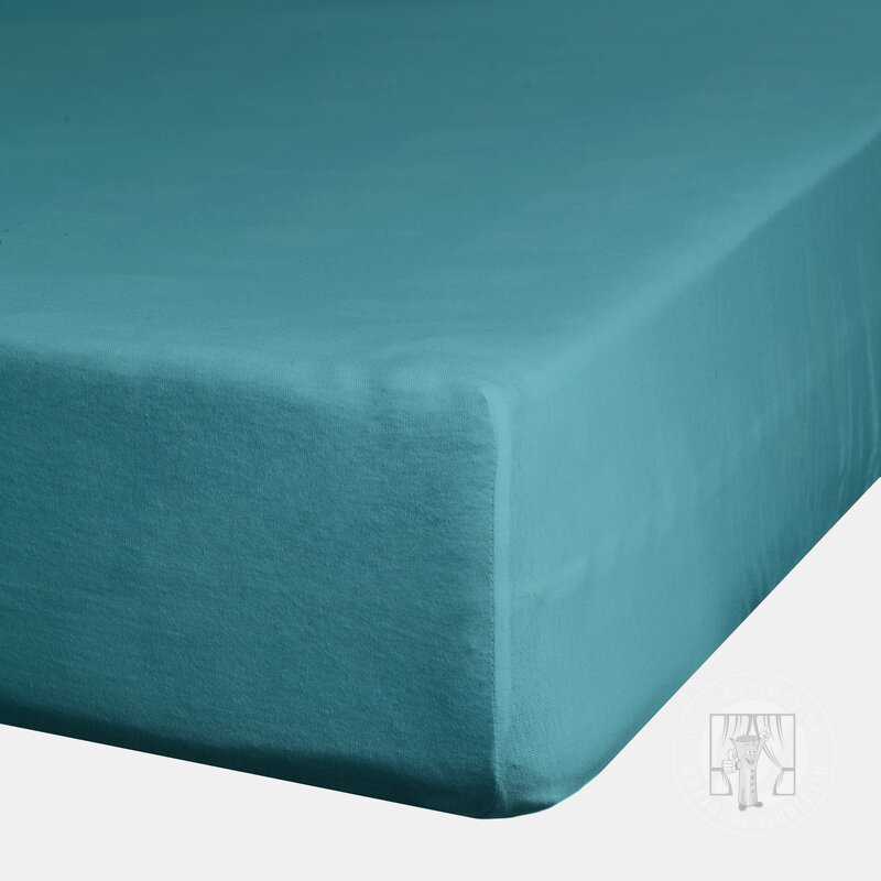 Plachta z bavlneného saténu NOVA3 100x200 cm tyrkysová