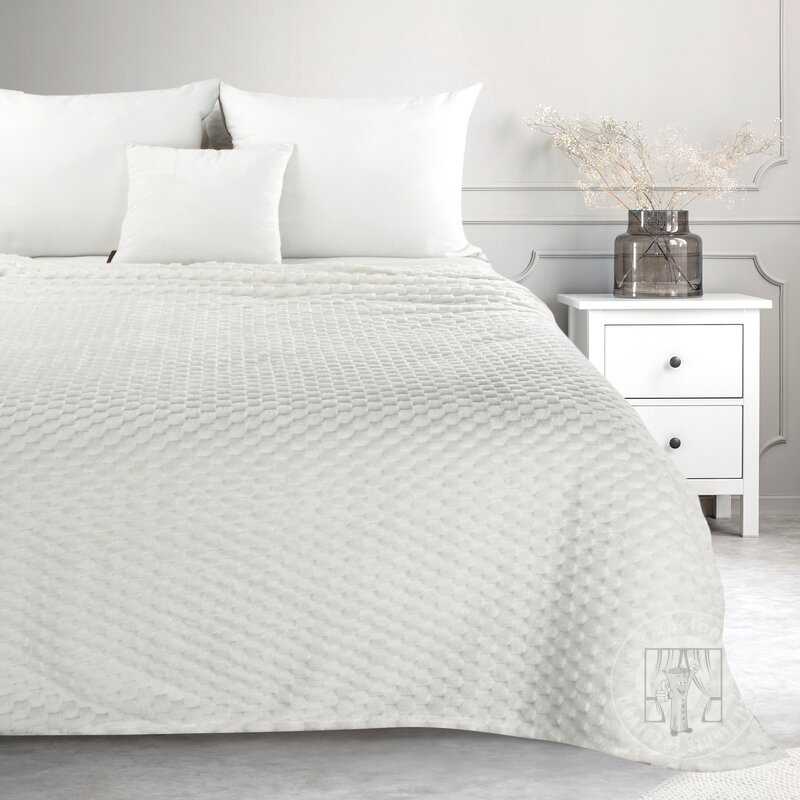 Deka z mikroflanelu CINDY6 170x210cm biela