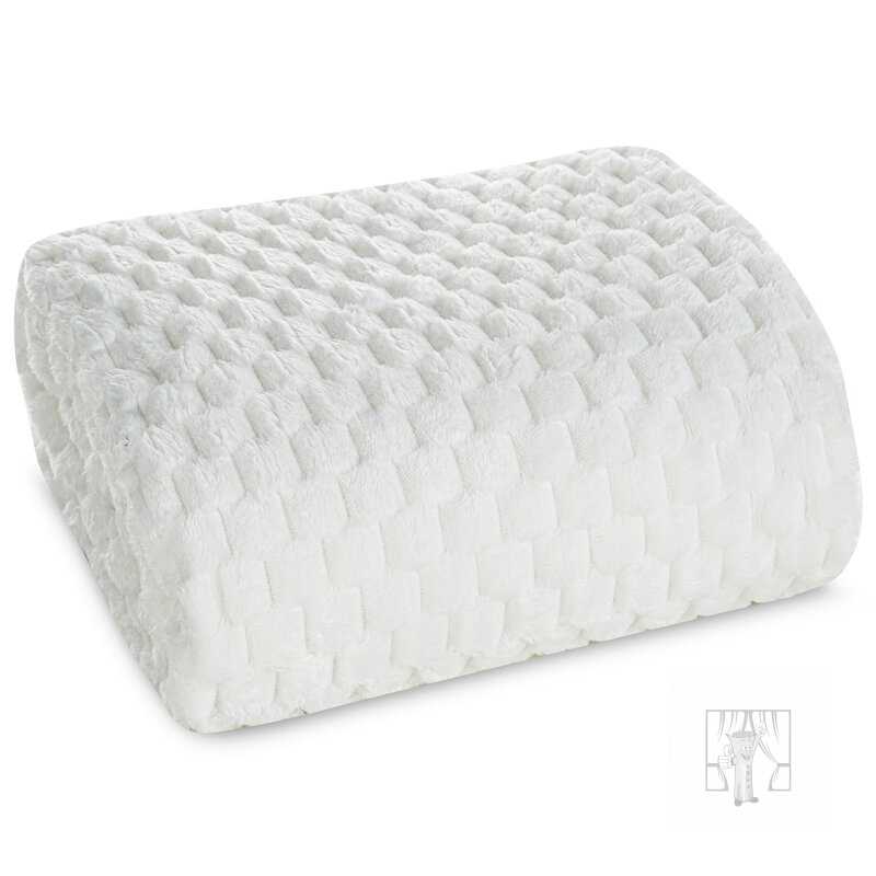 Deka z mikroflanelu CINDY6 170x210cm biela