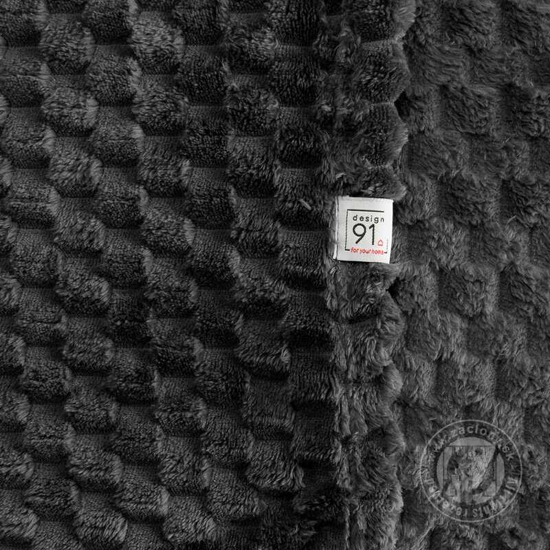 Deka z mikroflanelu CINDY6 150x200cm čierna