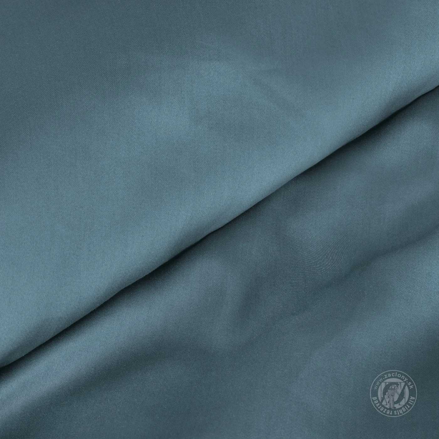 Posteľná bielizeň z bavlneného saténu NOVA3 140x200cm + 70x90cm, petrolejová