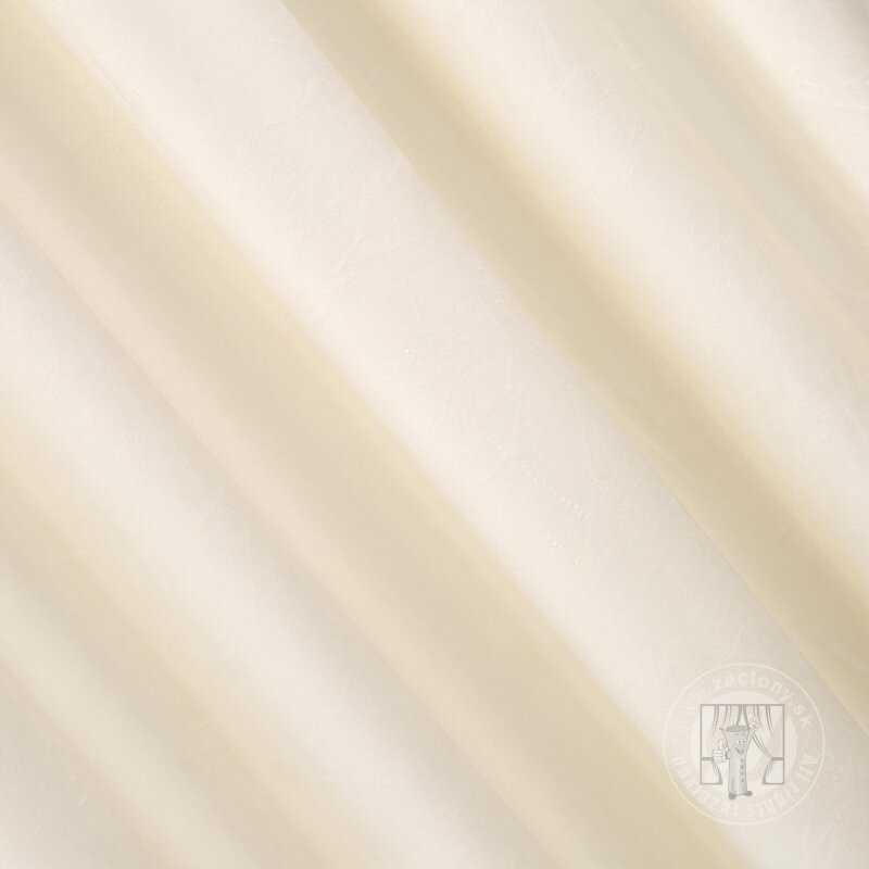 Záves PIERRE CARDIN SIBEL na páske krémový 140x270cm