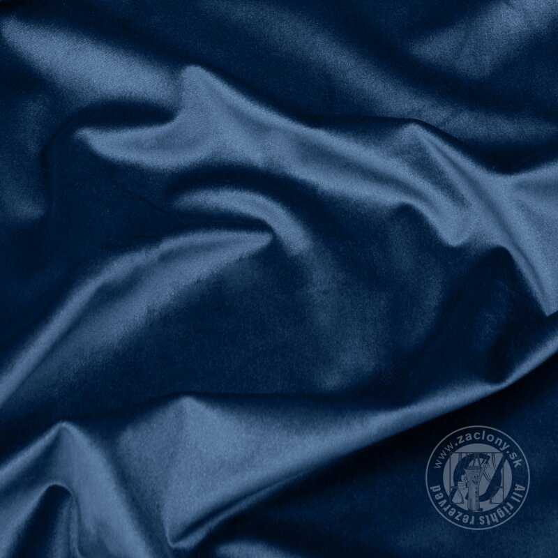 Záves PIERRE CARDIN SIBEL na páske tmavomodrý 140x270cm