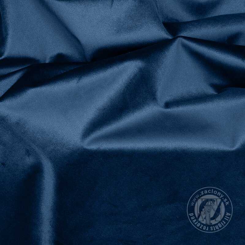 Záves PIERRE CARDIN SIBEL na páske tmavomodrý 140x270cm