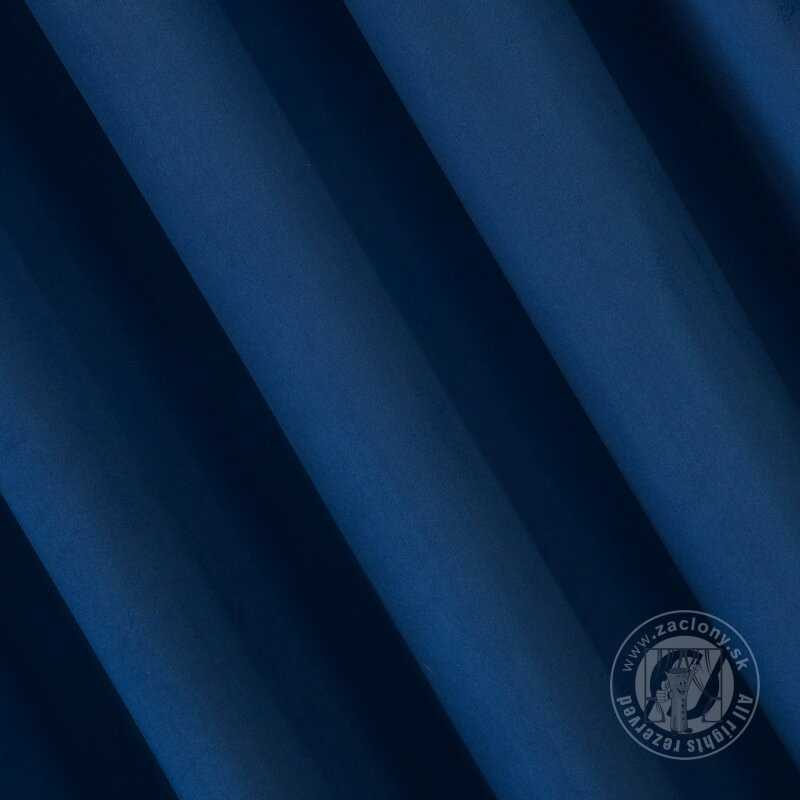 Záves PIERRE CARDIN SIBEL na páske tmavomodrý 140x270cm